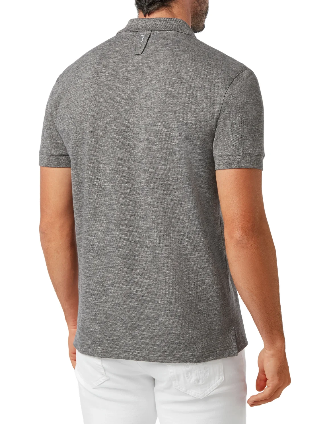Polo shirt SS Crest, цвет: Серый