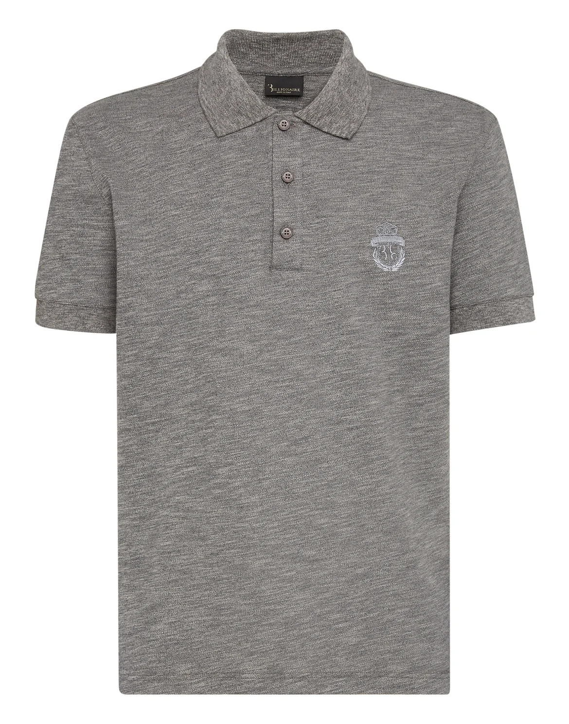 Polo shirt SS Crest, цвет: Серый