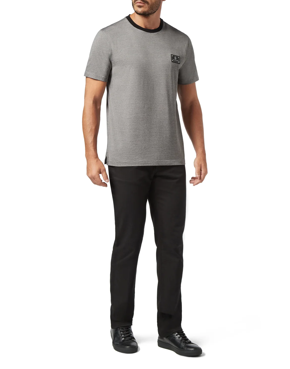 T-shirt Round Neck SS Istitutional, цвет: Серый