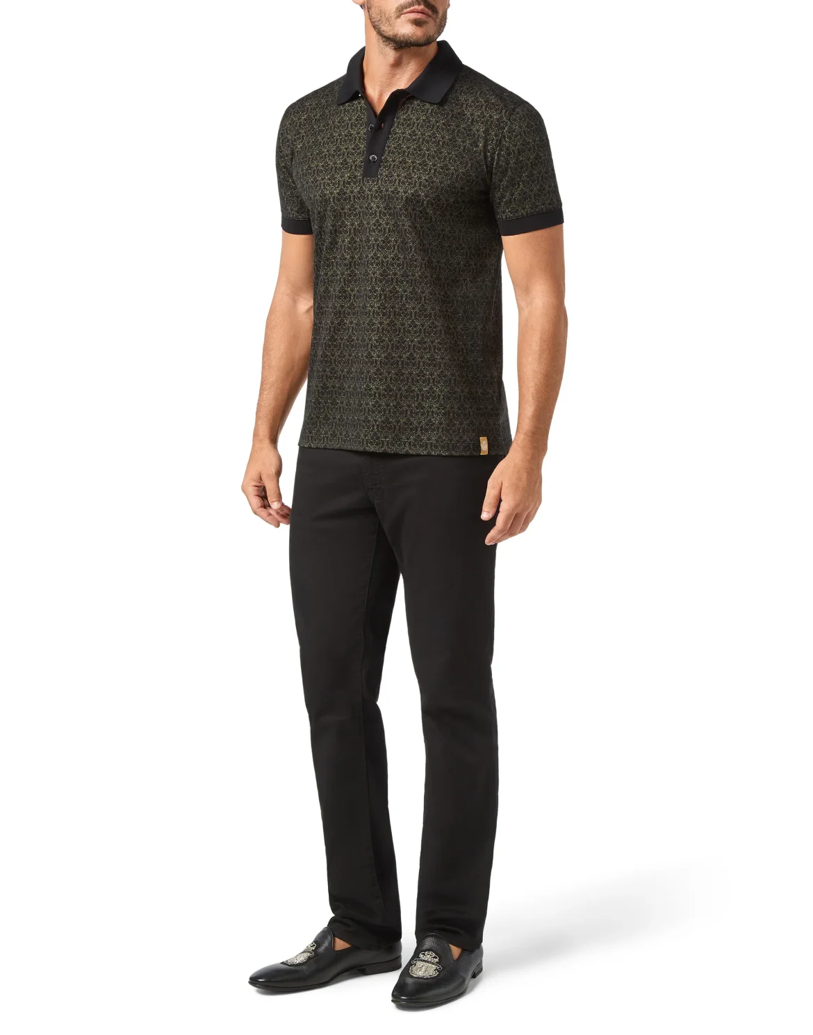Polo shirt SS Lion, цвет: Черный