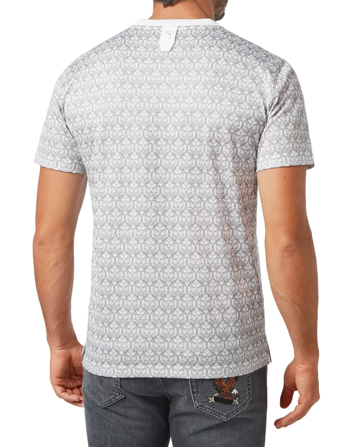 T-shirt Round Neck SS Lion, цвет: Белый