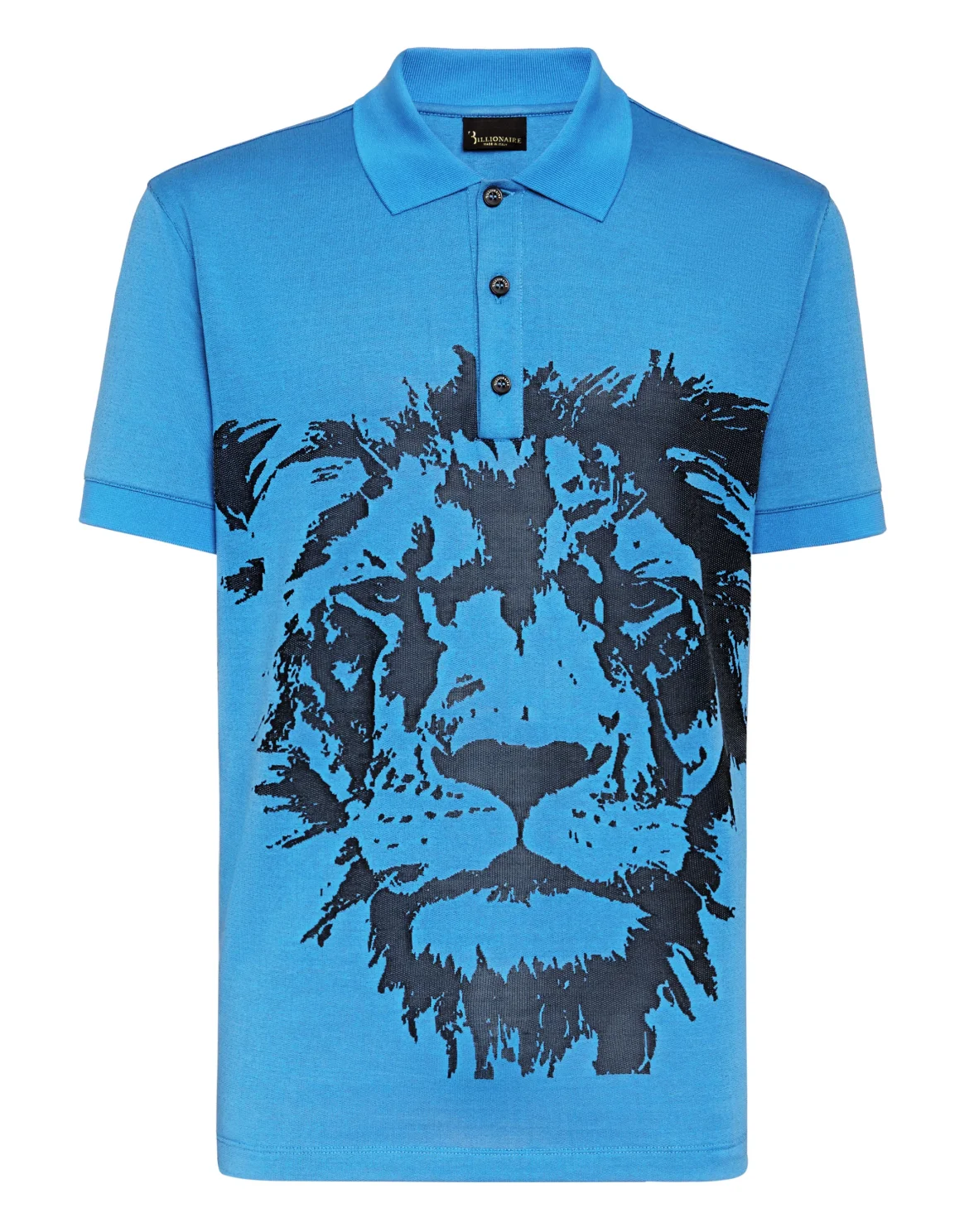Polo shirt SS Jacquard Lion, цвет: Синий