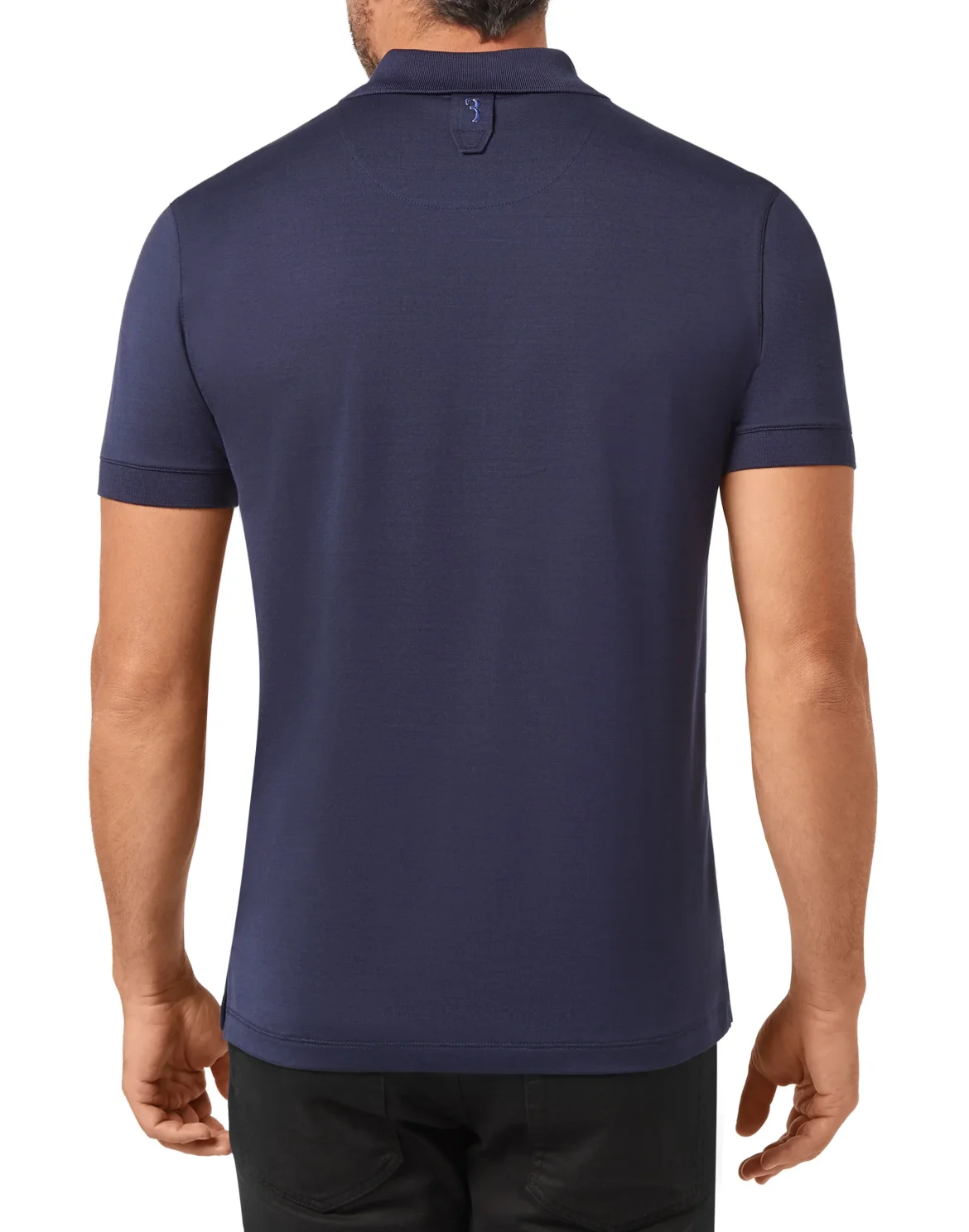 Polo shirt SS Jacquard Lion, цвет: Синий