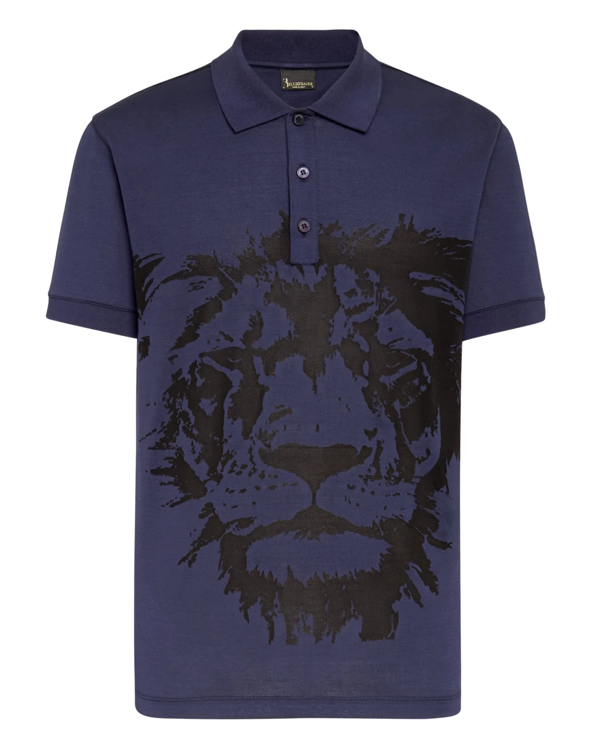 Polo shirt SS Jacquard Lion, цвет: Синий