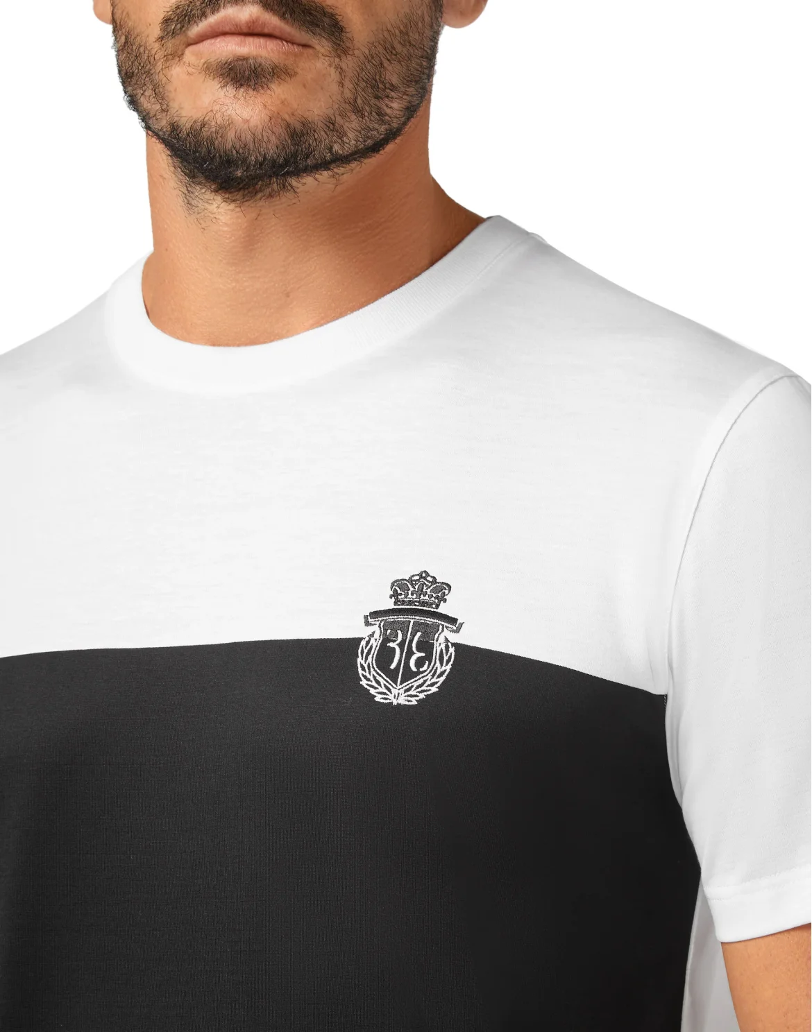 T-shirt Round Neck SS Crest, цвет: Белый