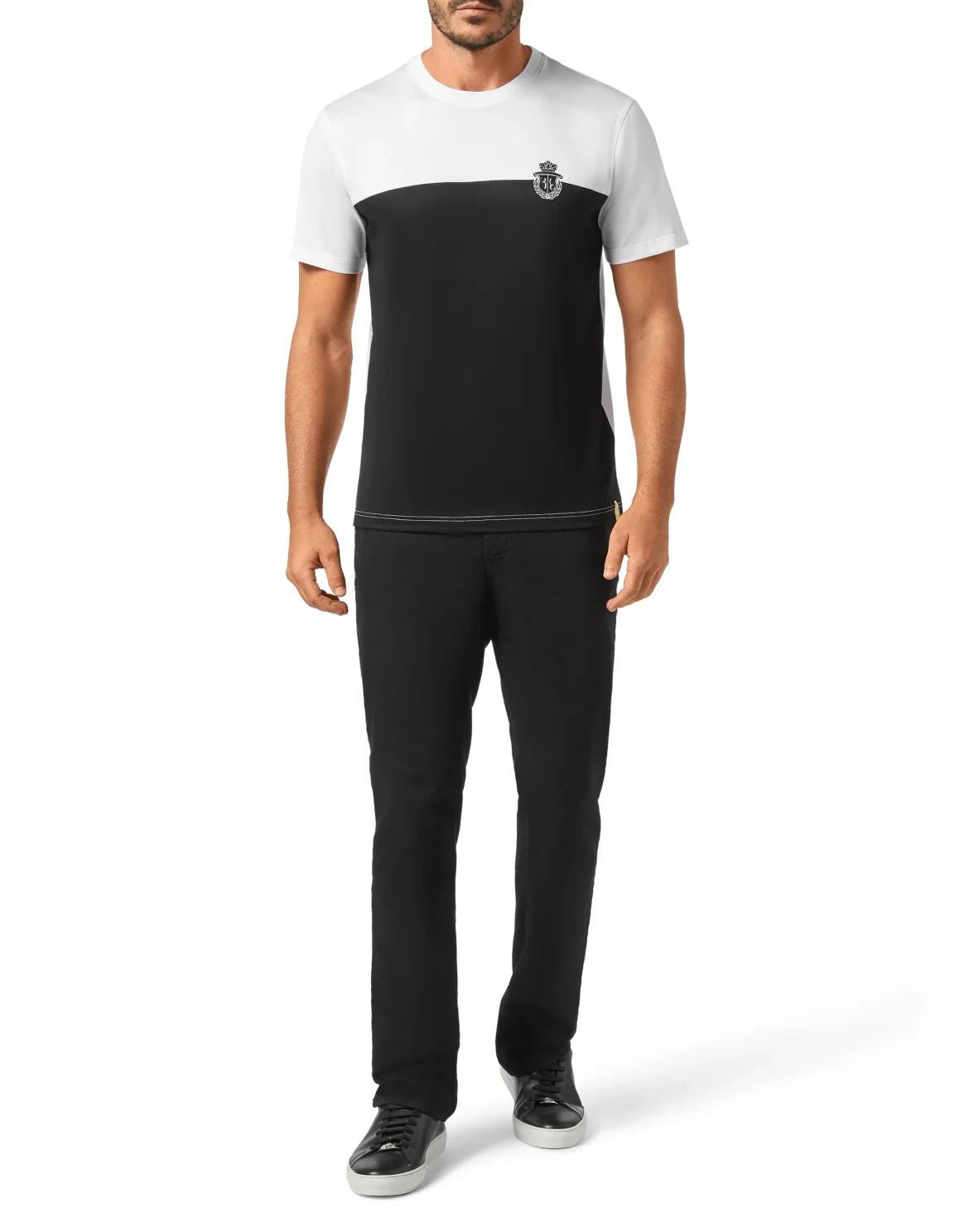 T-shirt Round Neck SS Crest, цвет: Белый