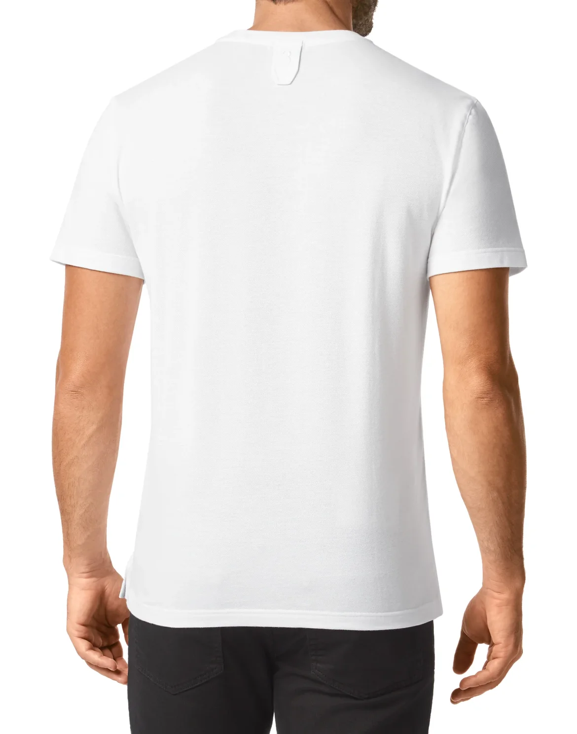 T-shirt Round Neck SS All over Crest, цвет: Белый
