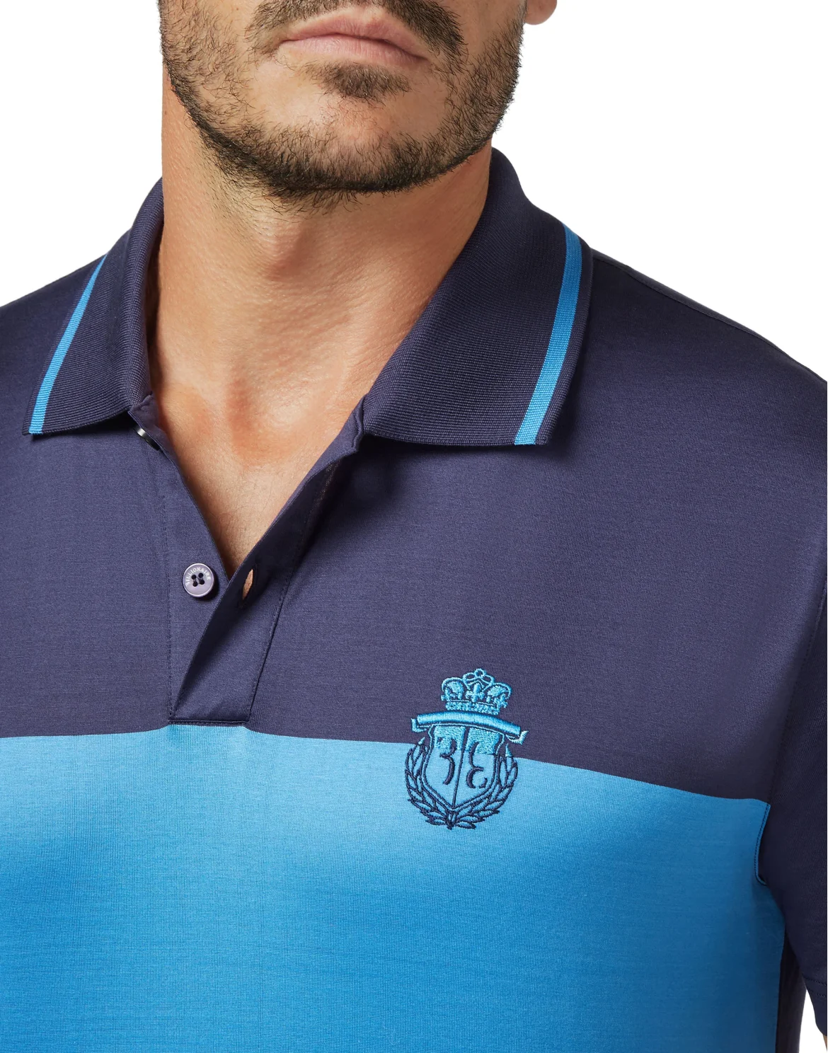 Polo shirt SS Crest, цвет: Черный