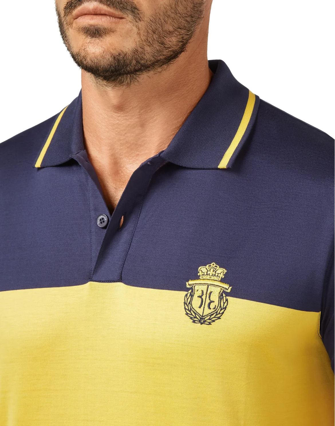 Polo shirt SS Crest, цвет: Синий