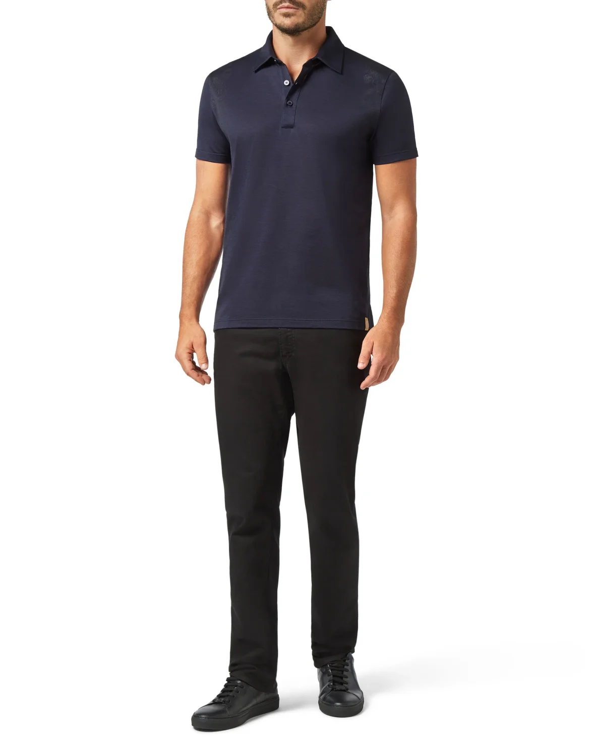 Polo shirt SS Crest, цвет: Синий
