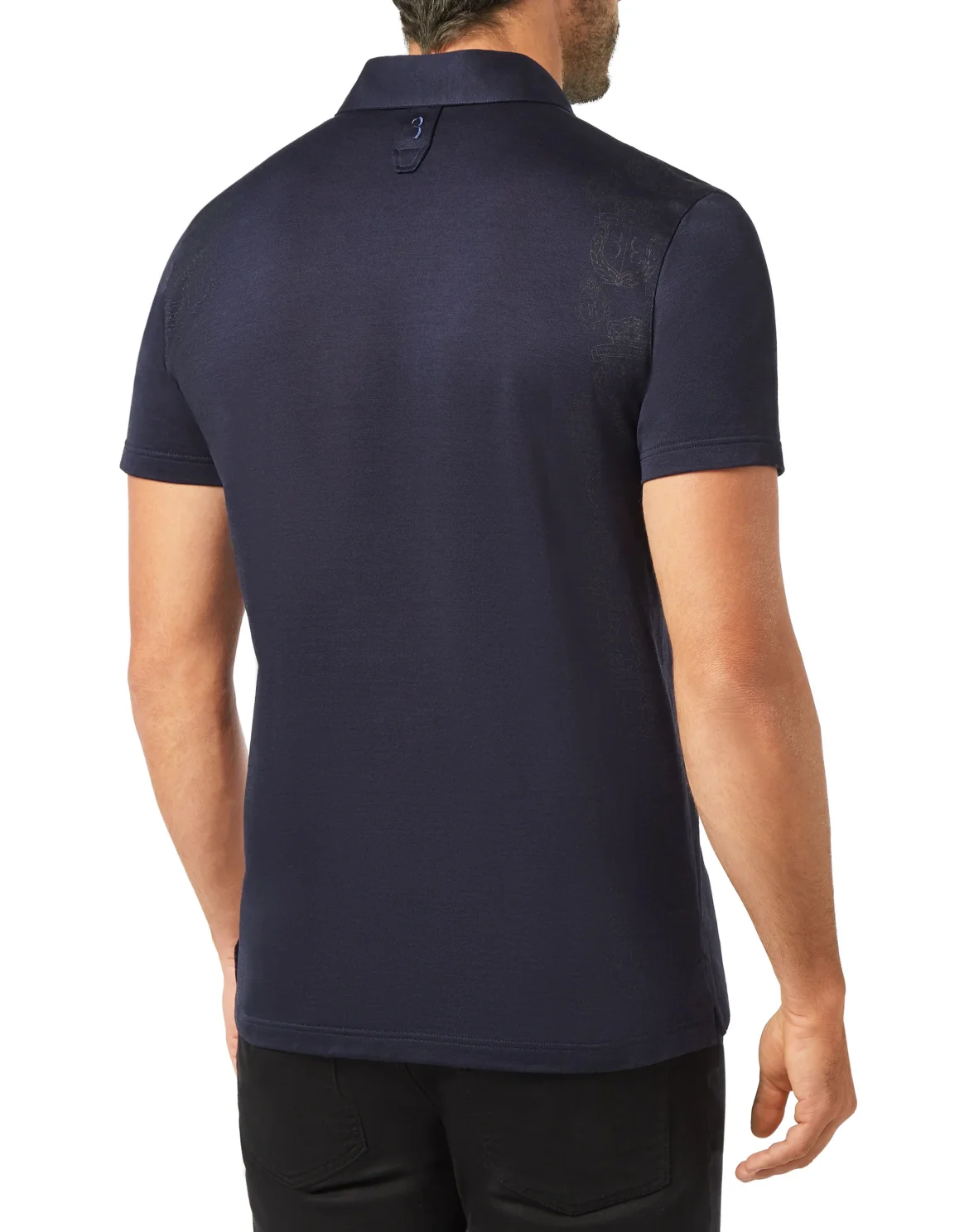 Polo shirt SS Crest, цвет: Синий