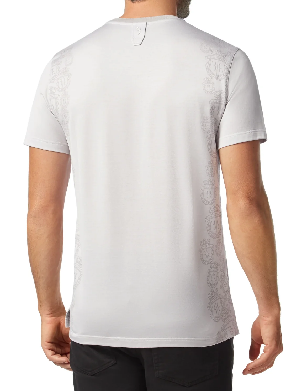 T-shirt Round Neck SS Crest, цвет: Серый