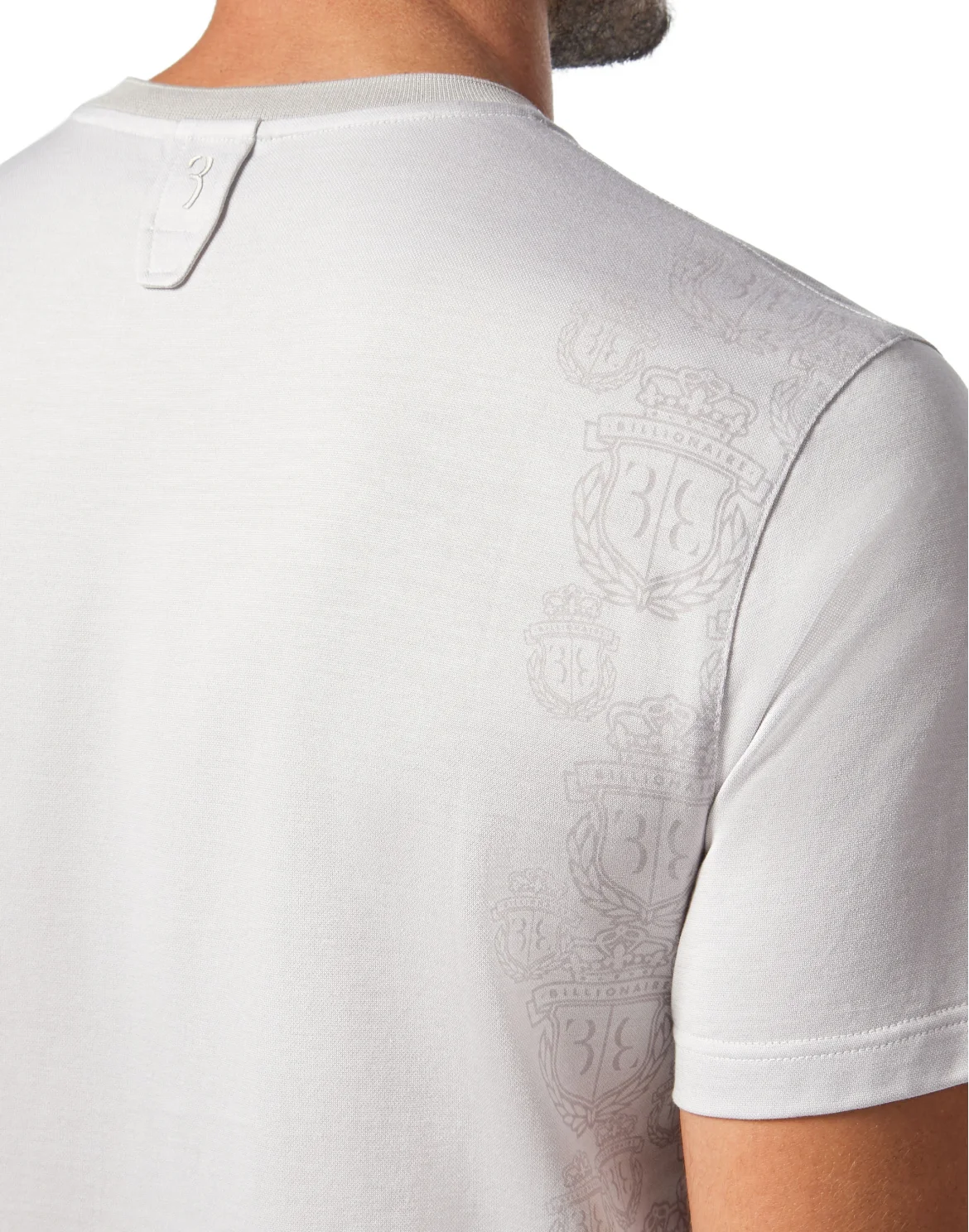T-shirt Round Neck SS Crest, цвет: Серый
