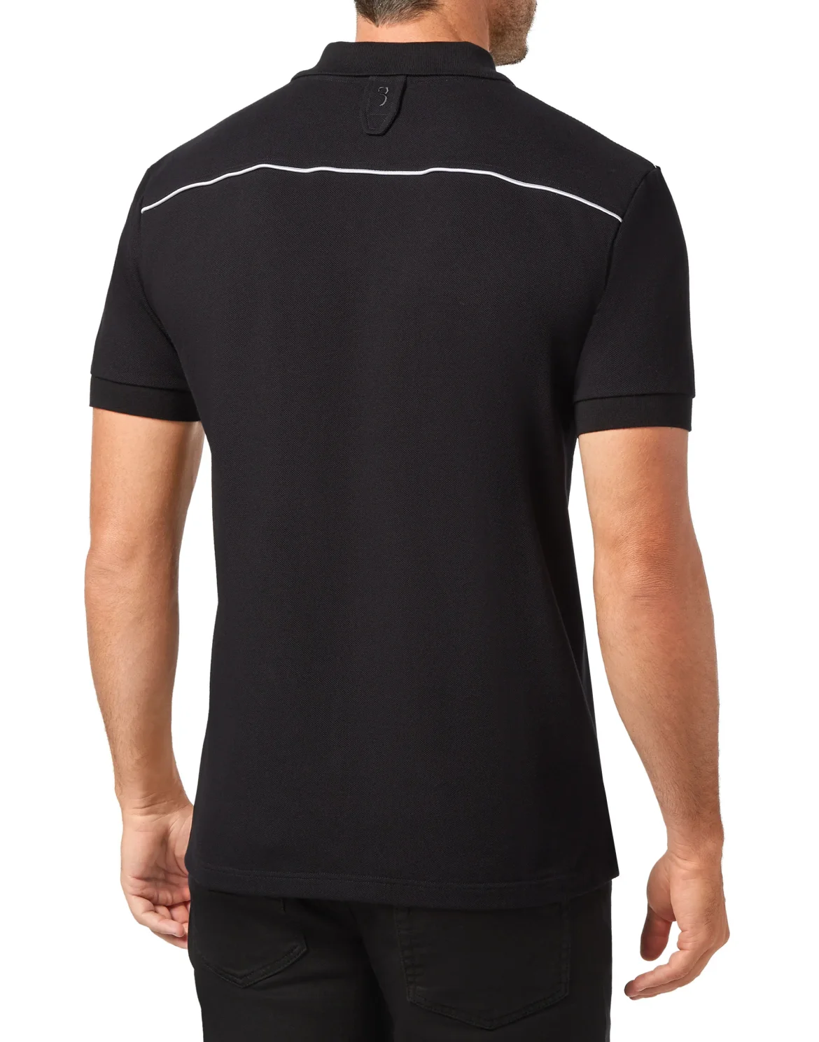 Polo shirt SS Falcon, цвет: Черный
