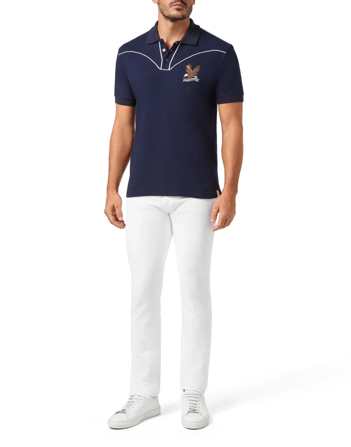 Polo shirt SS Falcon, цвет: Синий