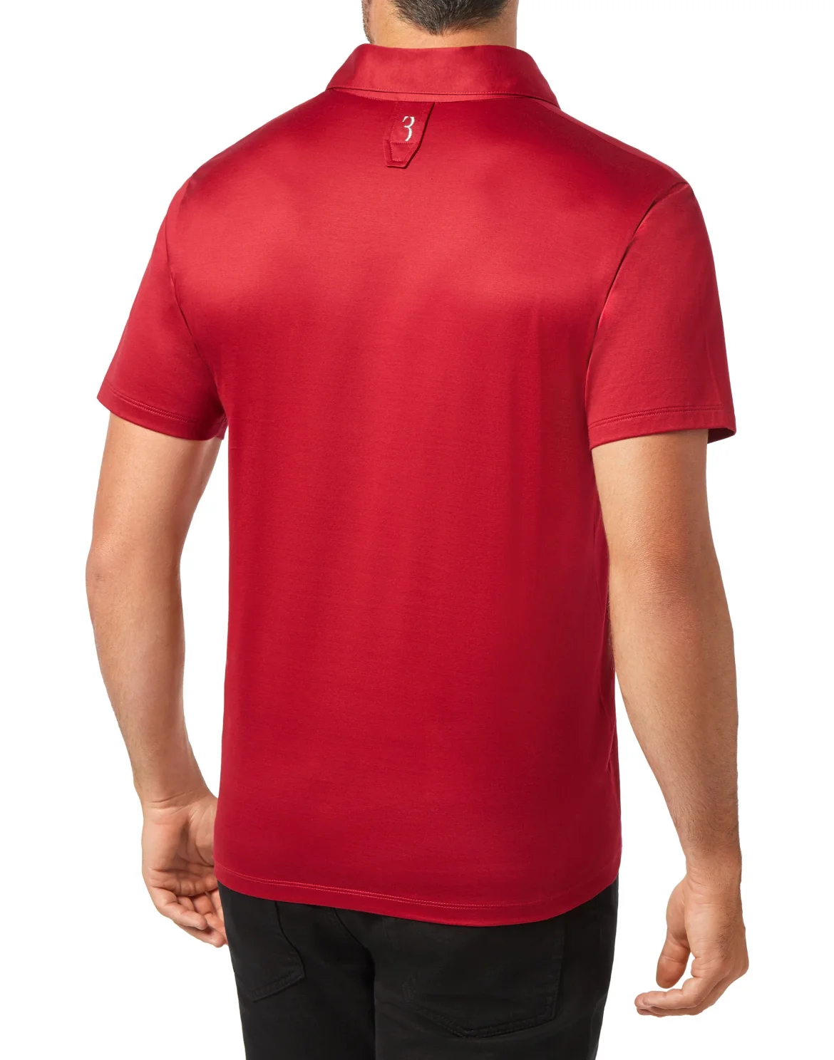 Polo shirt SS Crest, цвет: Красный