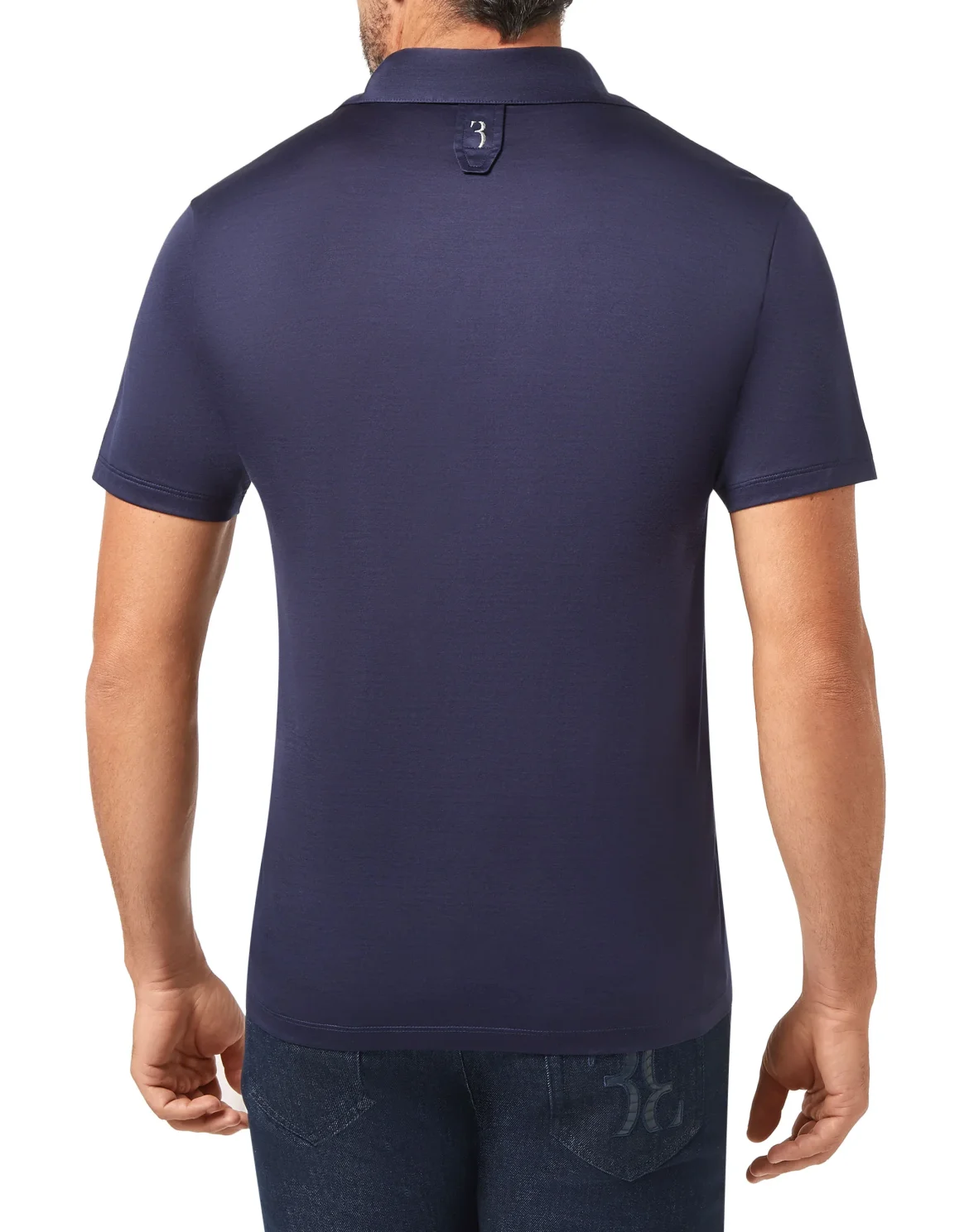 Polo shirt SS Crest, цвет: Синий