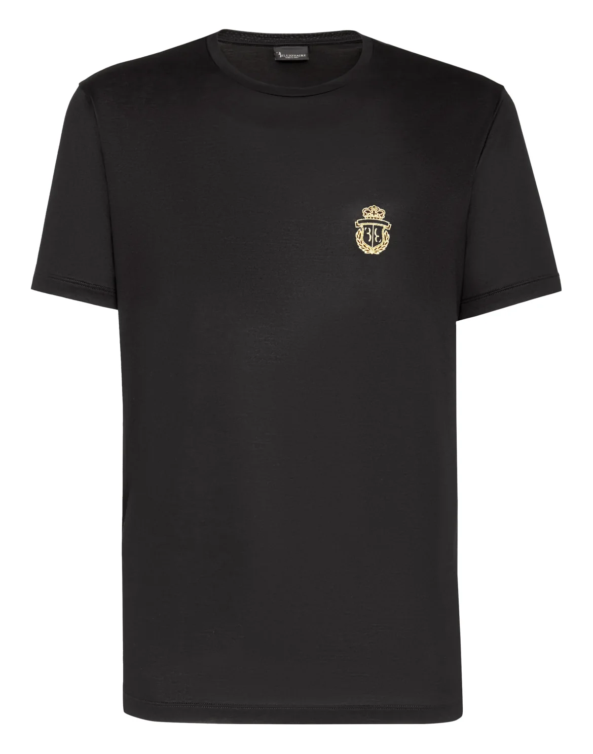T-shirt Round Neck SS Crest, цвет: Черный