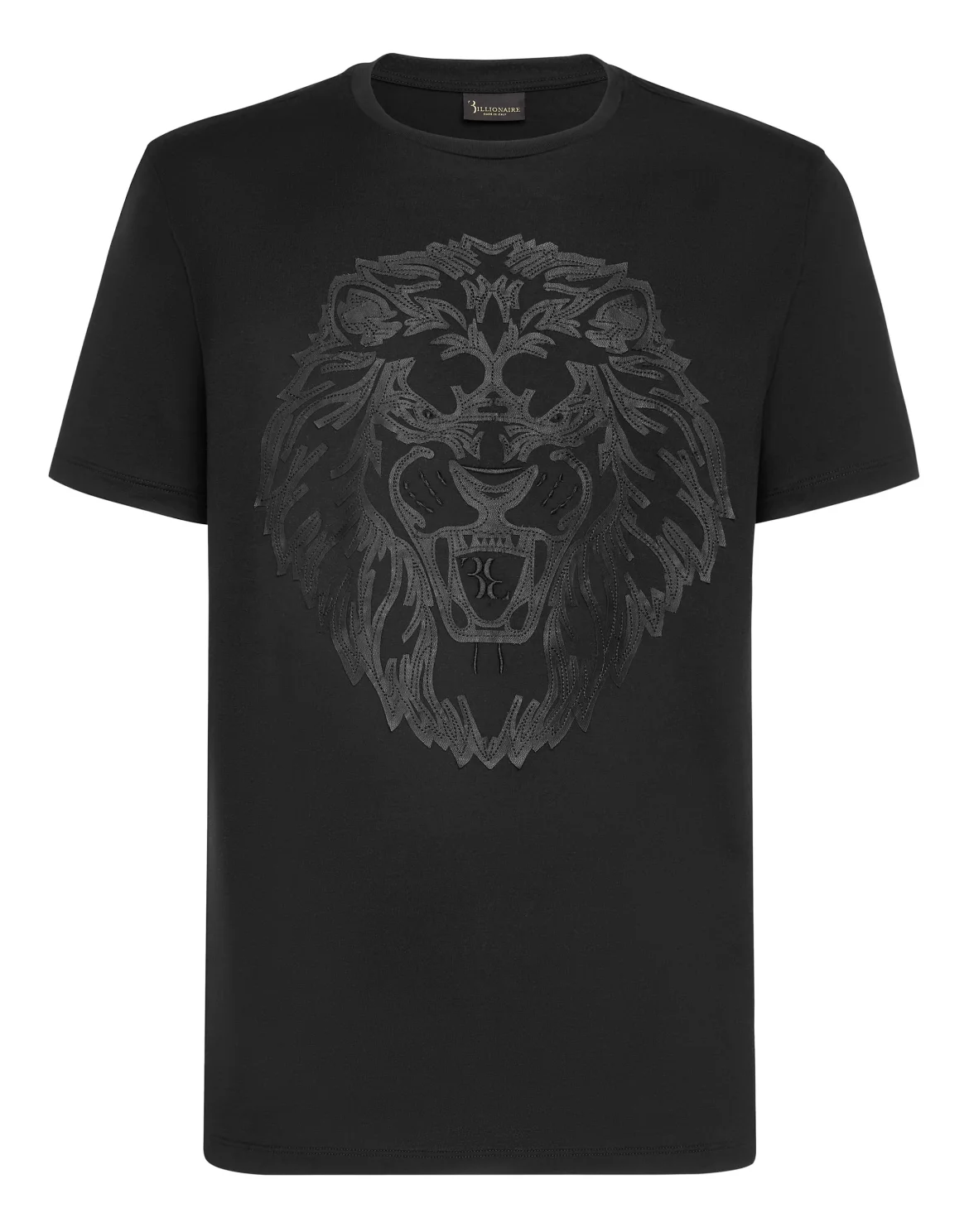 T-shirt Round Neck SS Lion, цвет: Черный