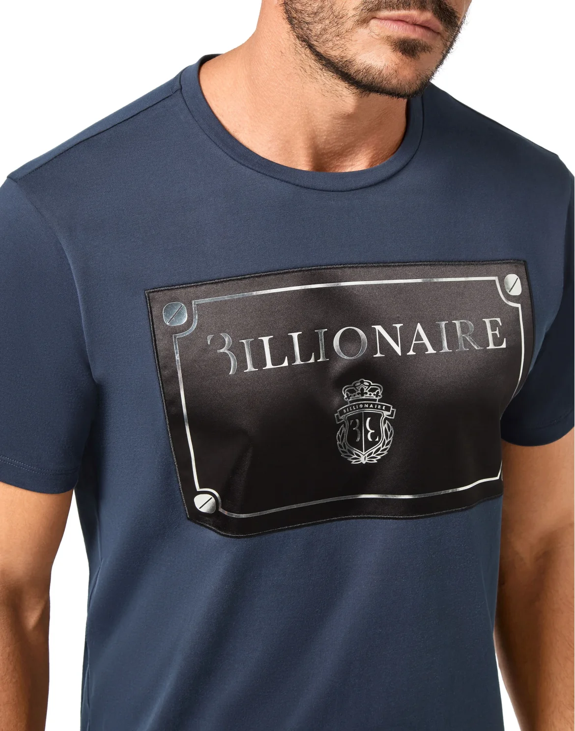 T-shirt Round Neck SS Istitutional, цвет: Синий