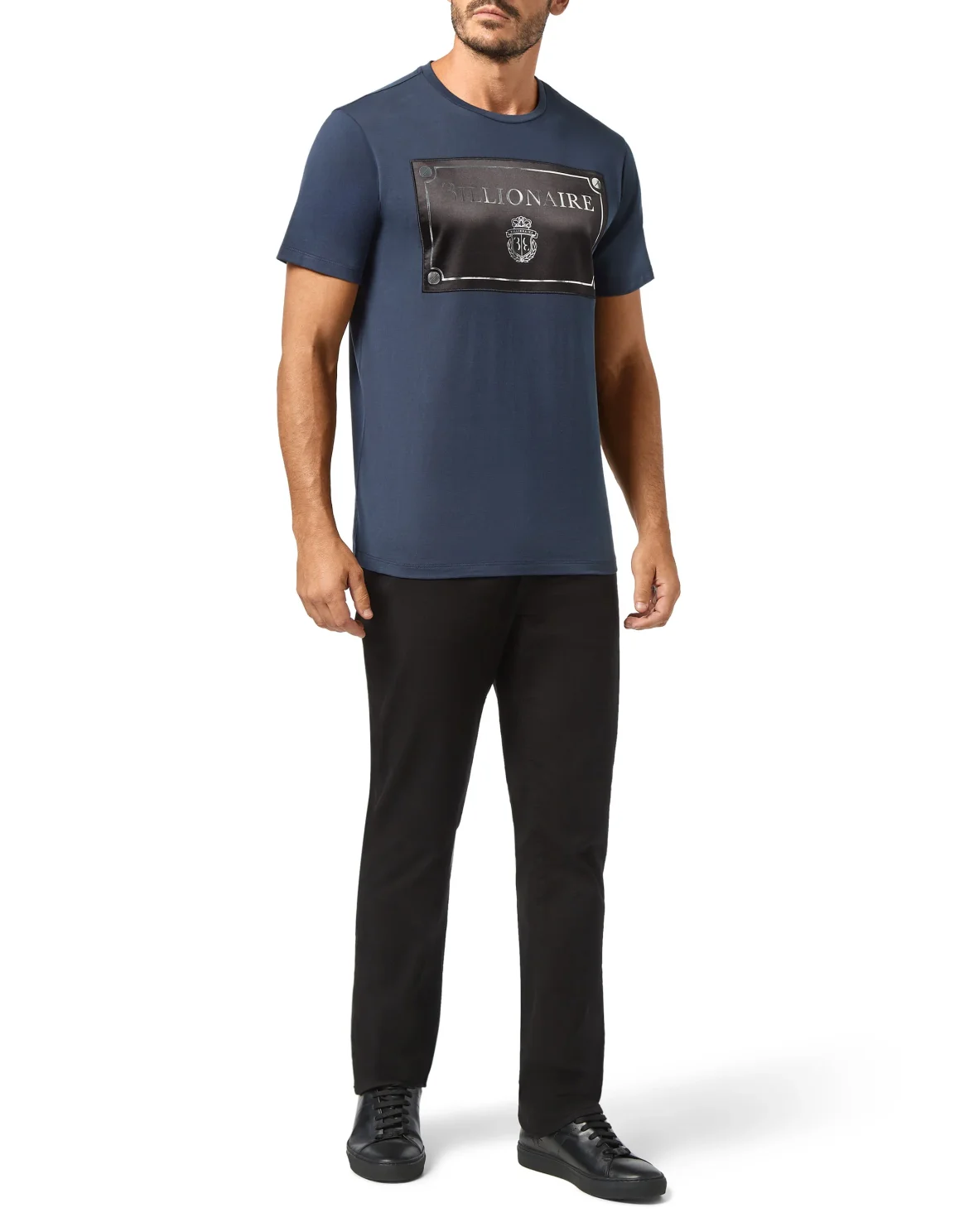 T-shirt Round Neck SS Istitutional, цвет: Синий