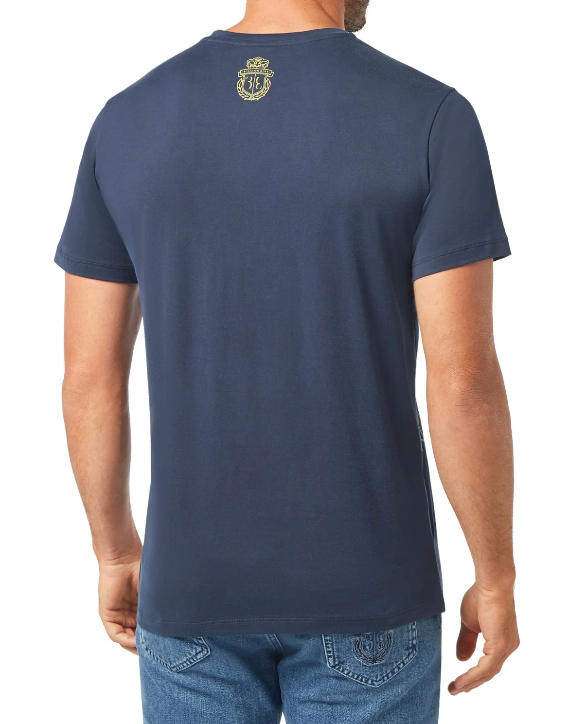 T-shirt Round Neck SS Lion, цвет: Синий