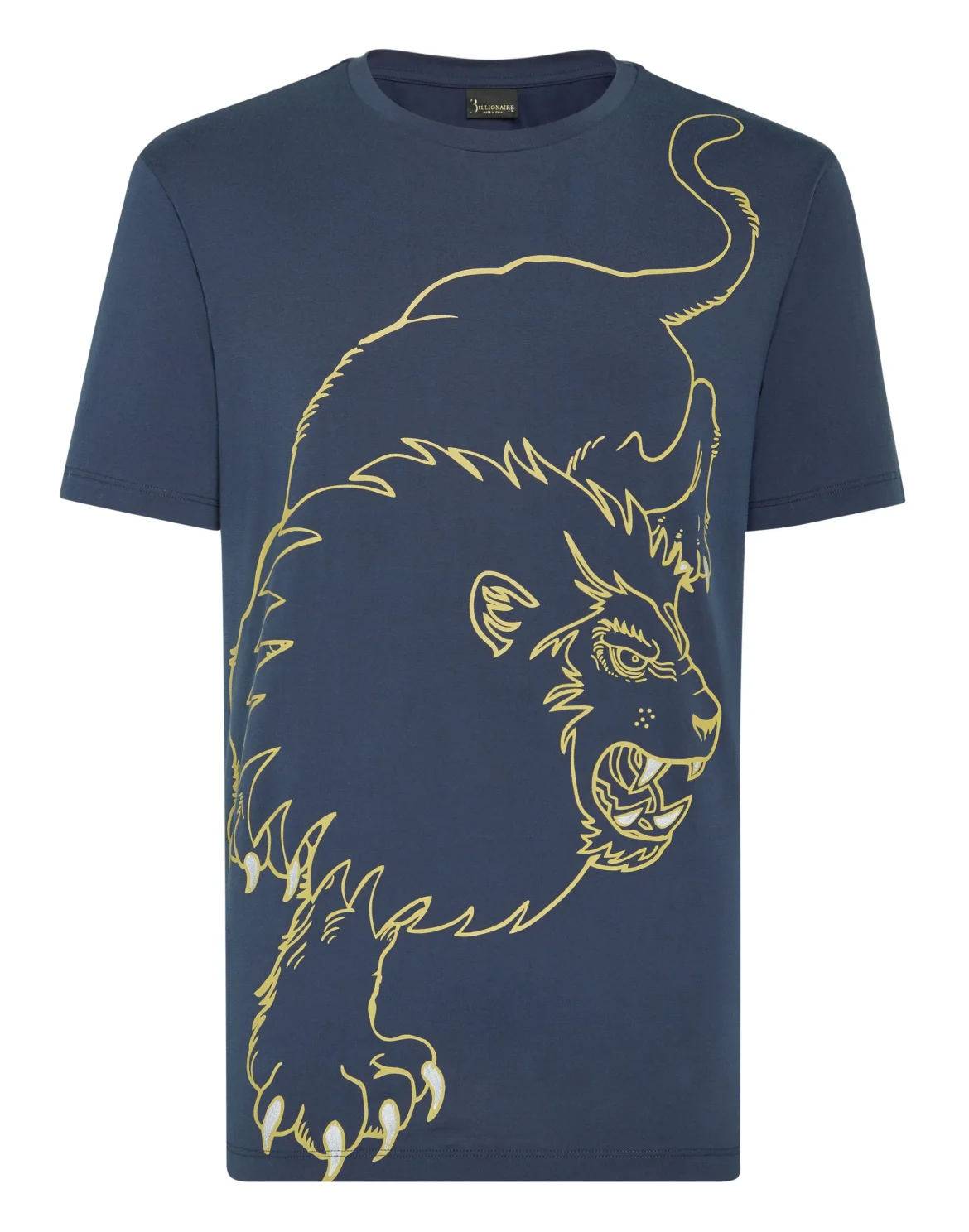 T-shirt Round Neck SS Lion, цвет: Синий