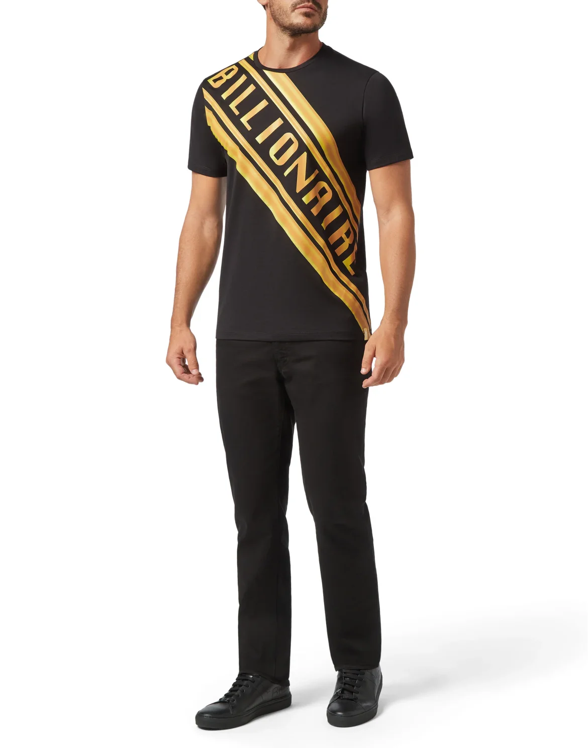 T-shirt Round Neck SS Logos, цвет: Черный