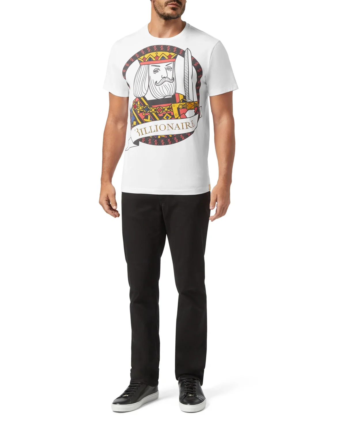 T-shirt Round Neck SS Casinò, цвет: Белый
