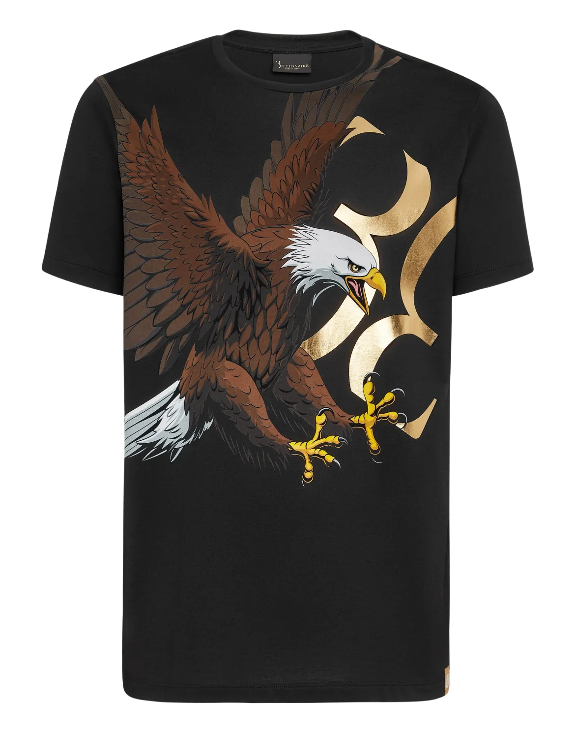 T-shirt Round Neck SS Falcon, цвет: Черный