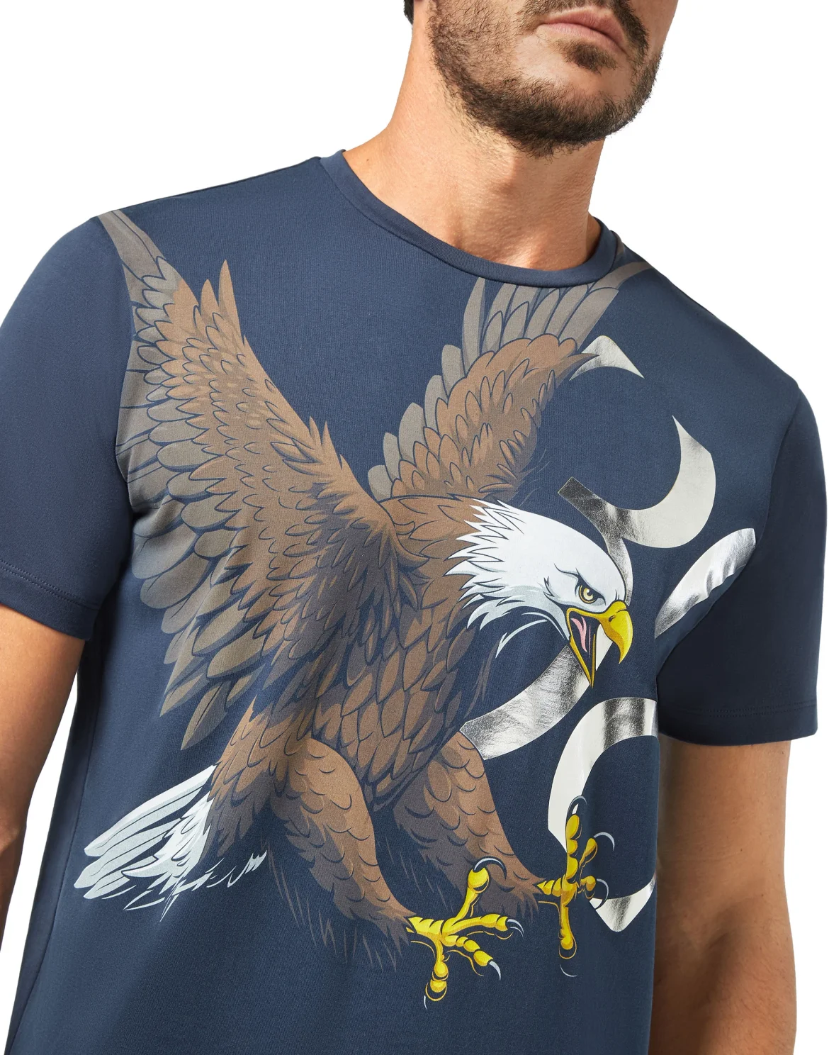 T-shirt Round Neck SS Falcon, цвет: Синий