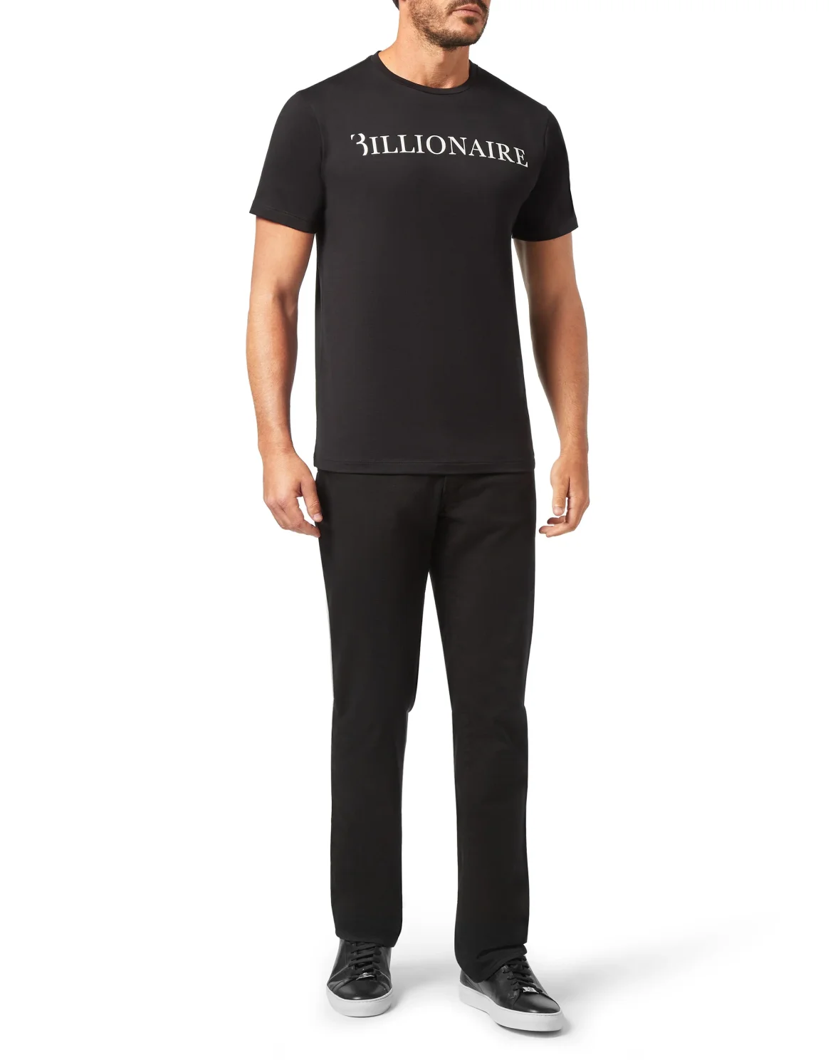 T-shirt Round Neck SS Logos, цвет: Черный