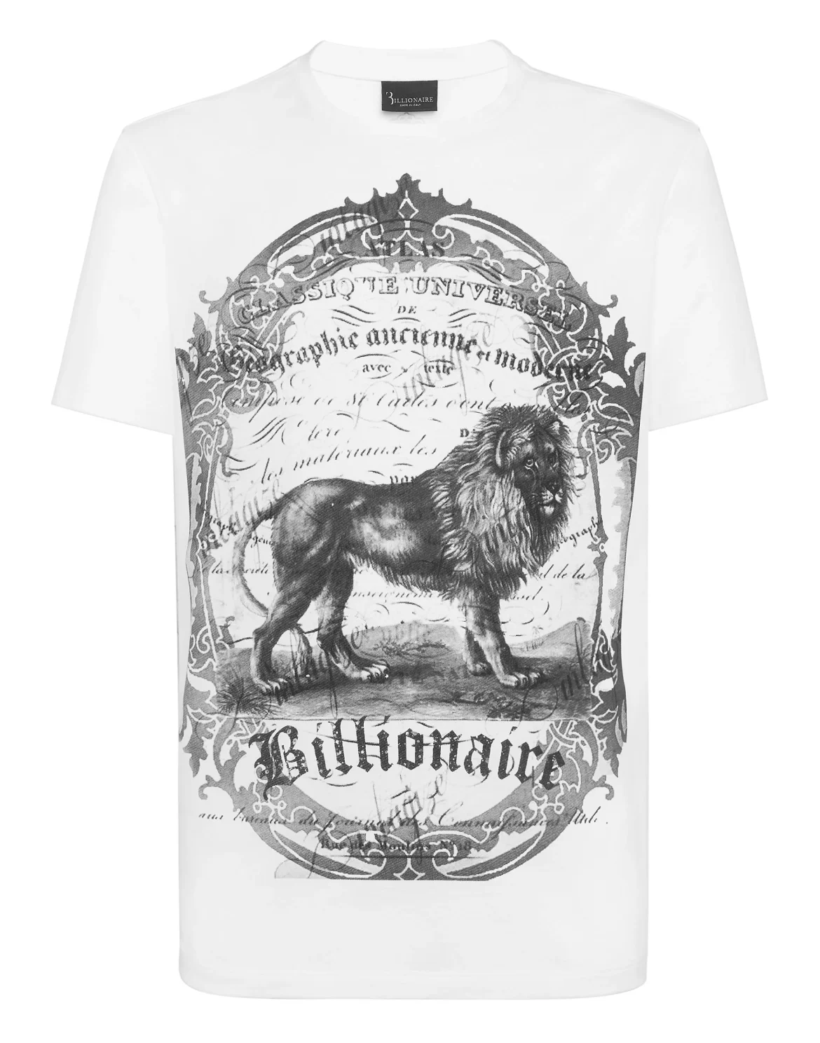 T-shirt Round Neck SS Lion, цвет: Белый