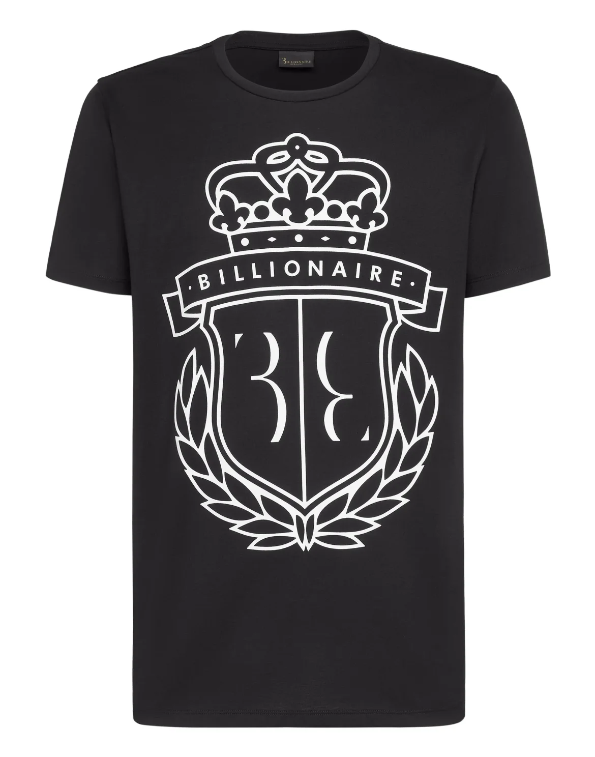 T-shirt Round Neck SS Crest, цвет: Черный