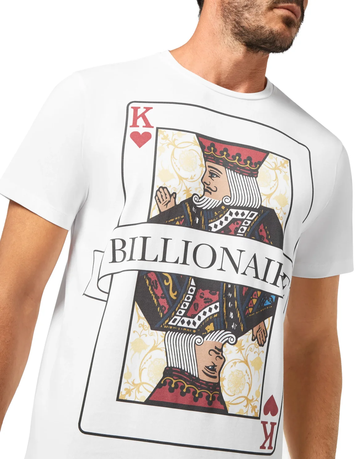 T-shirt Round Neck SS Casinò, цвет: Белый