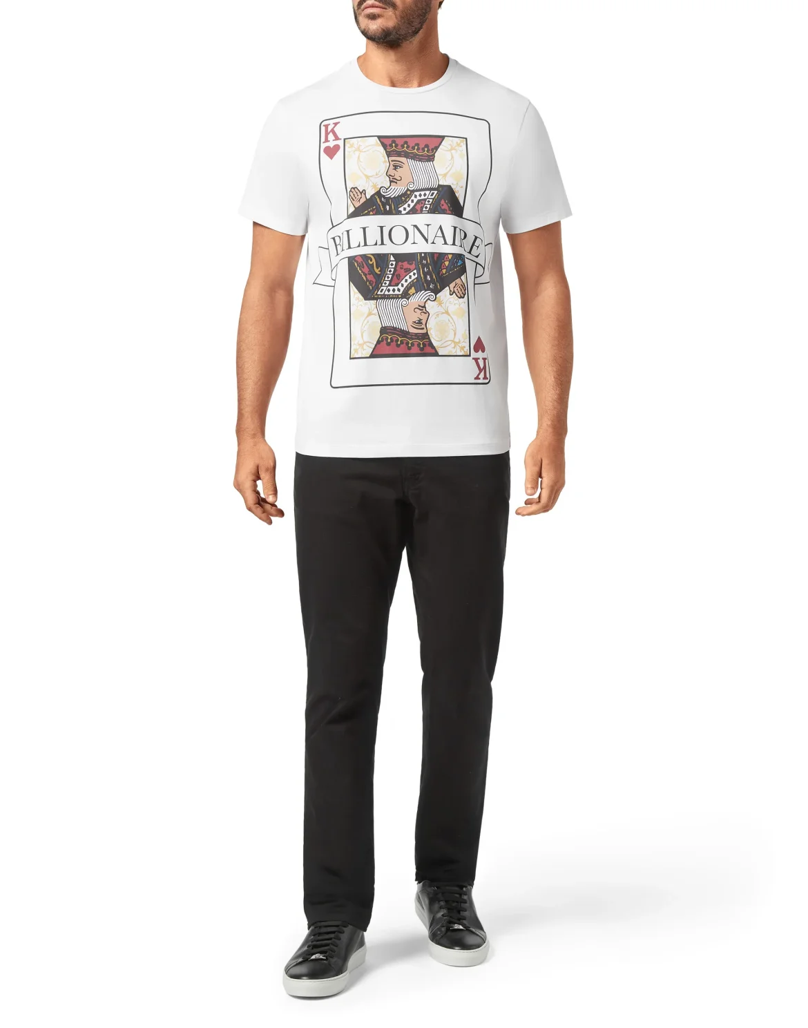 T-shirt Round Neck SS Casinò, цвет: Белый