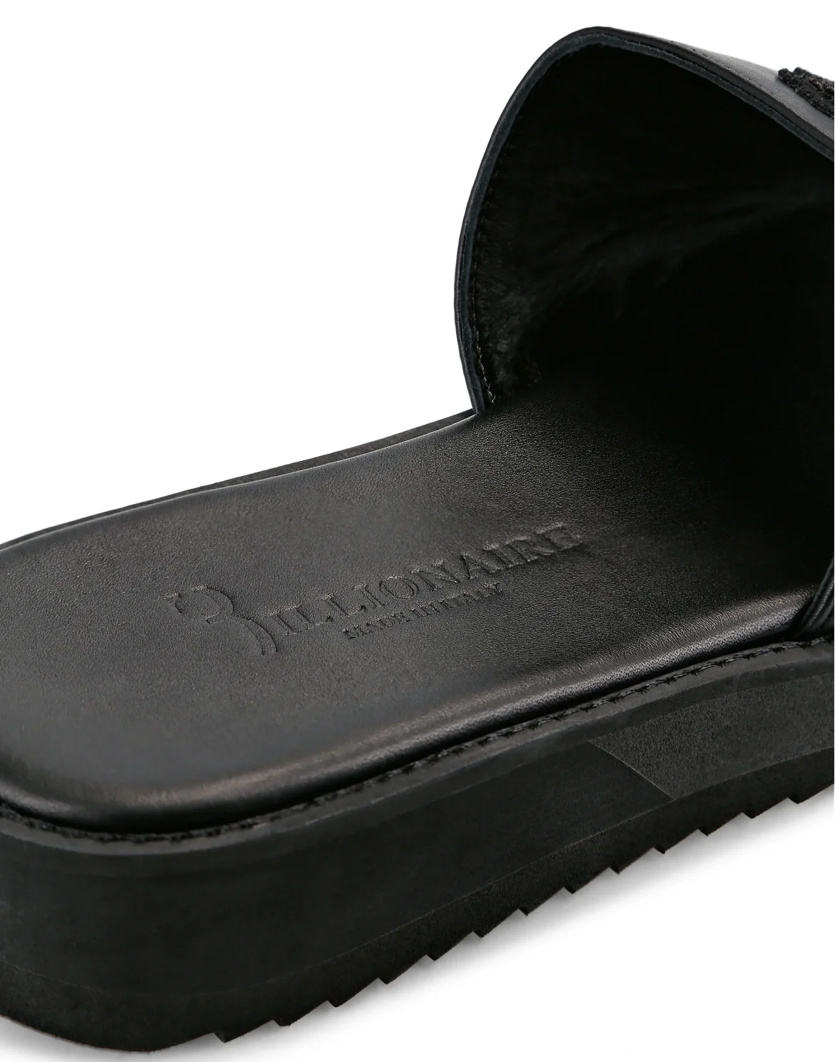 Sandals Flat Crest, цвет: Черный
