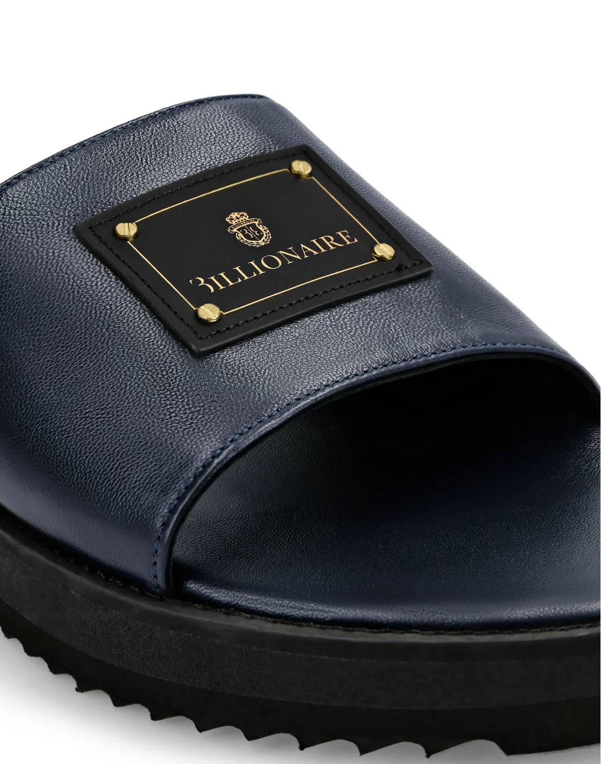 Sandals Flat Istitutional, цвет: Синий