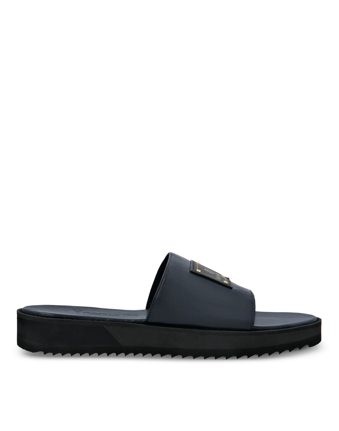 Sandals Flat Istitutional, цвет: Синий
