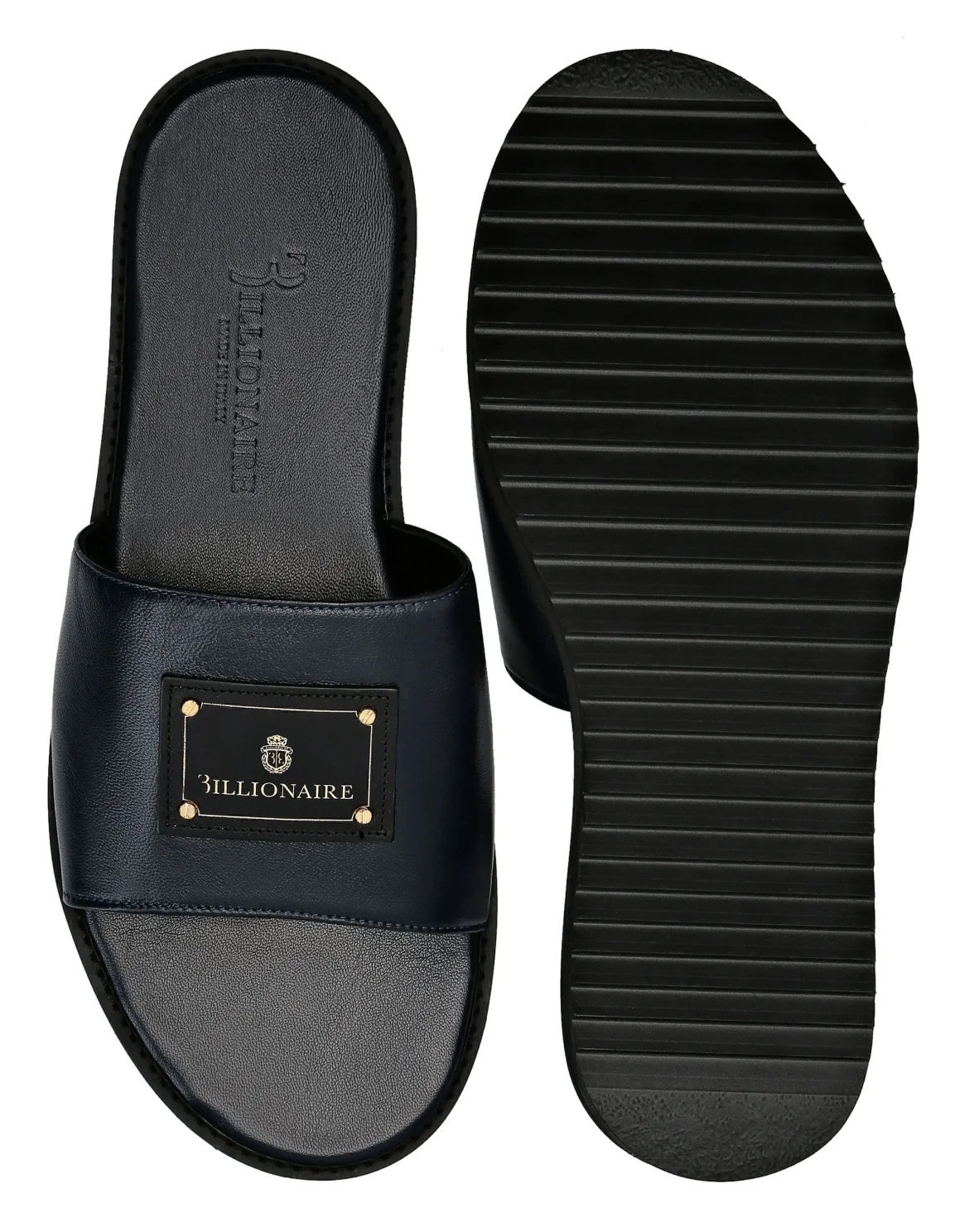 Sandals Flat Istitutional, цвет: Синий