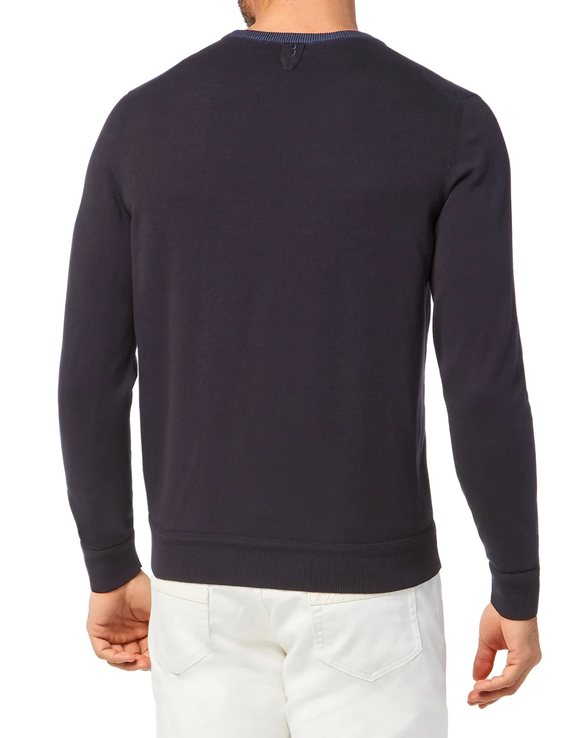 Pullover Round Neck LS Lion, цвет: Синий