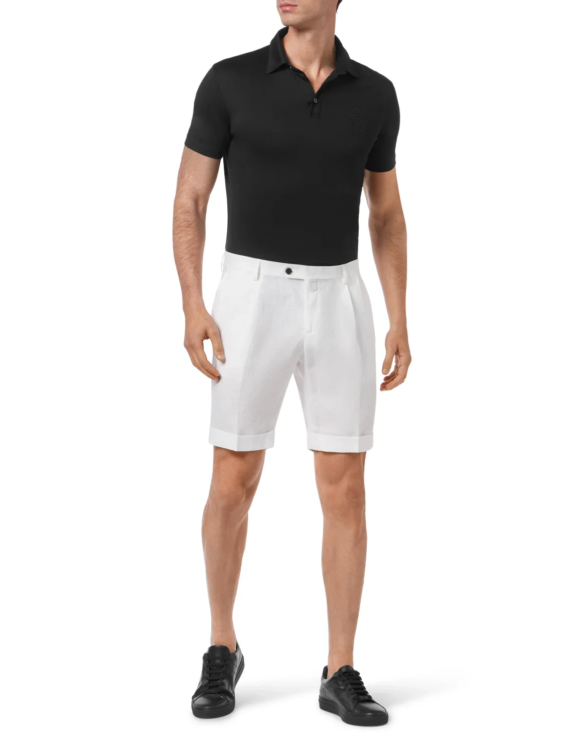 Linen Short Trousers, цвет: Белый