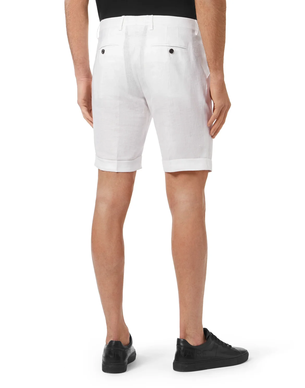 Linen Short Trousers, цвет: Белый