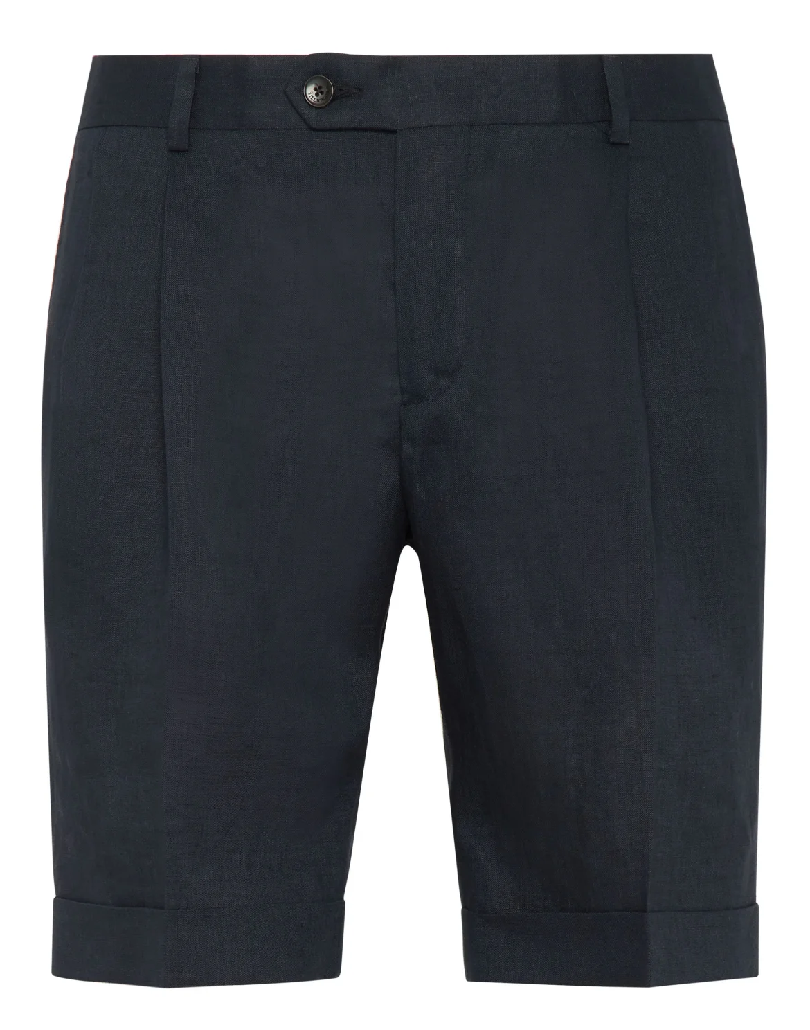Linen Short Trousers, цвет: Синий