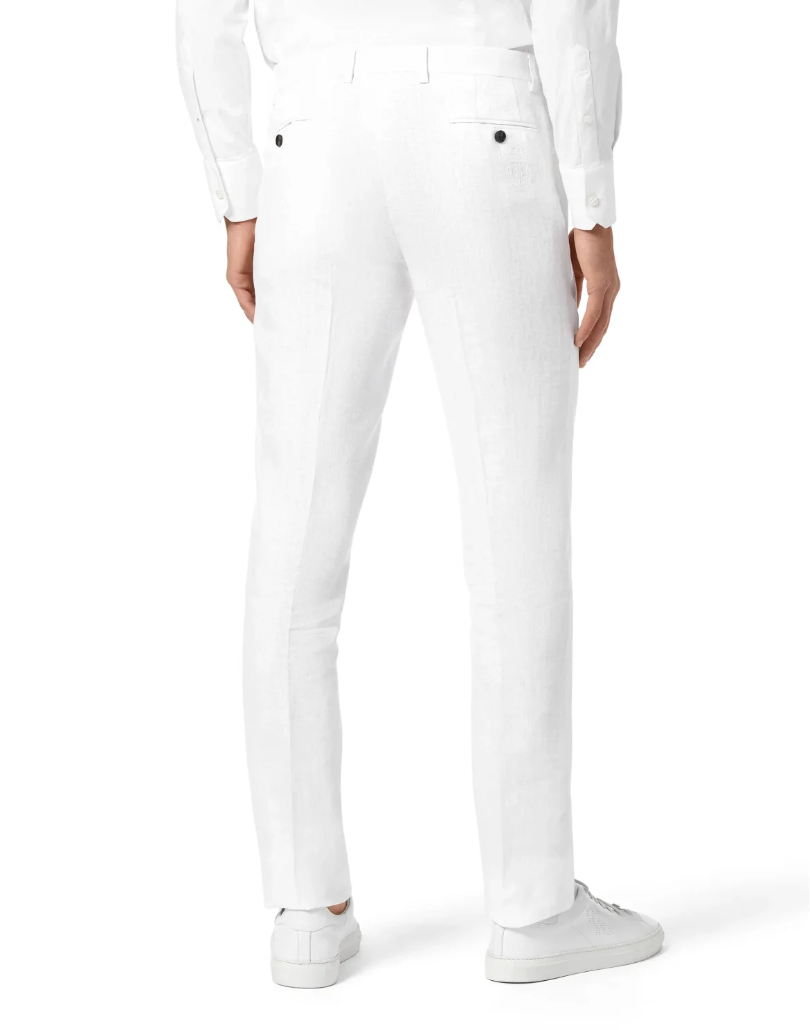 Linen Trousers Tailored Fit, цвет: Белый