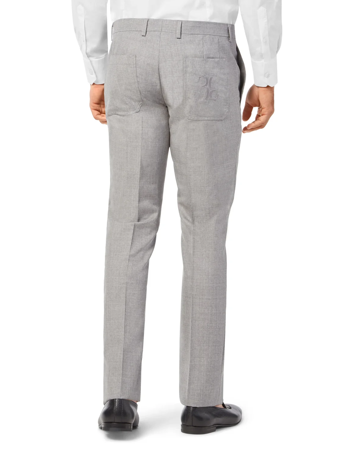 Trousers Tailored Fit, цвет: Серый