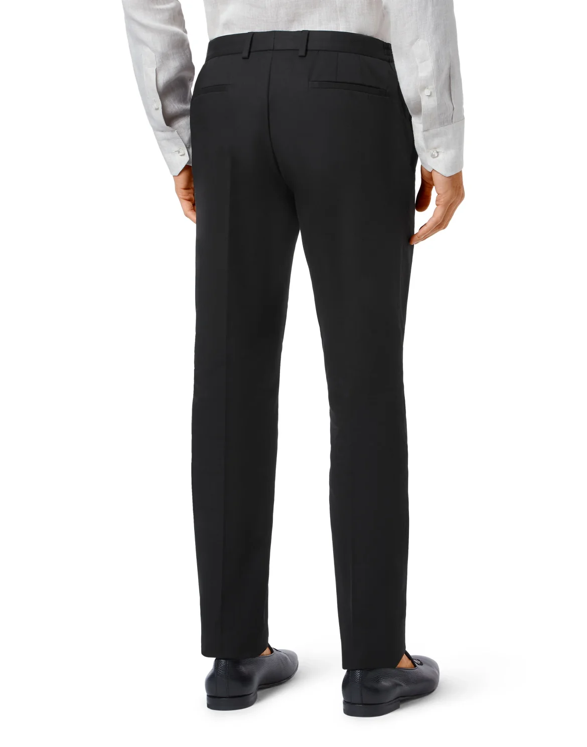 Trousers Tailored Fit, цвет: Черный