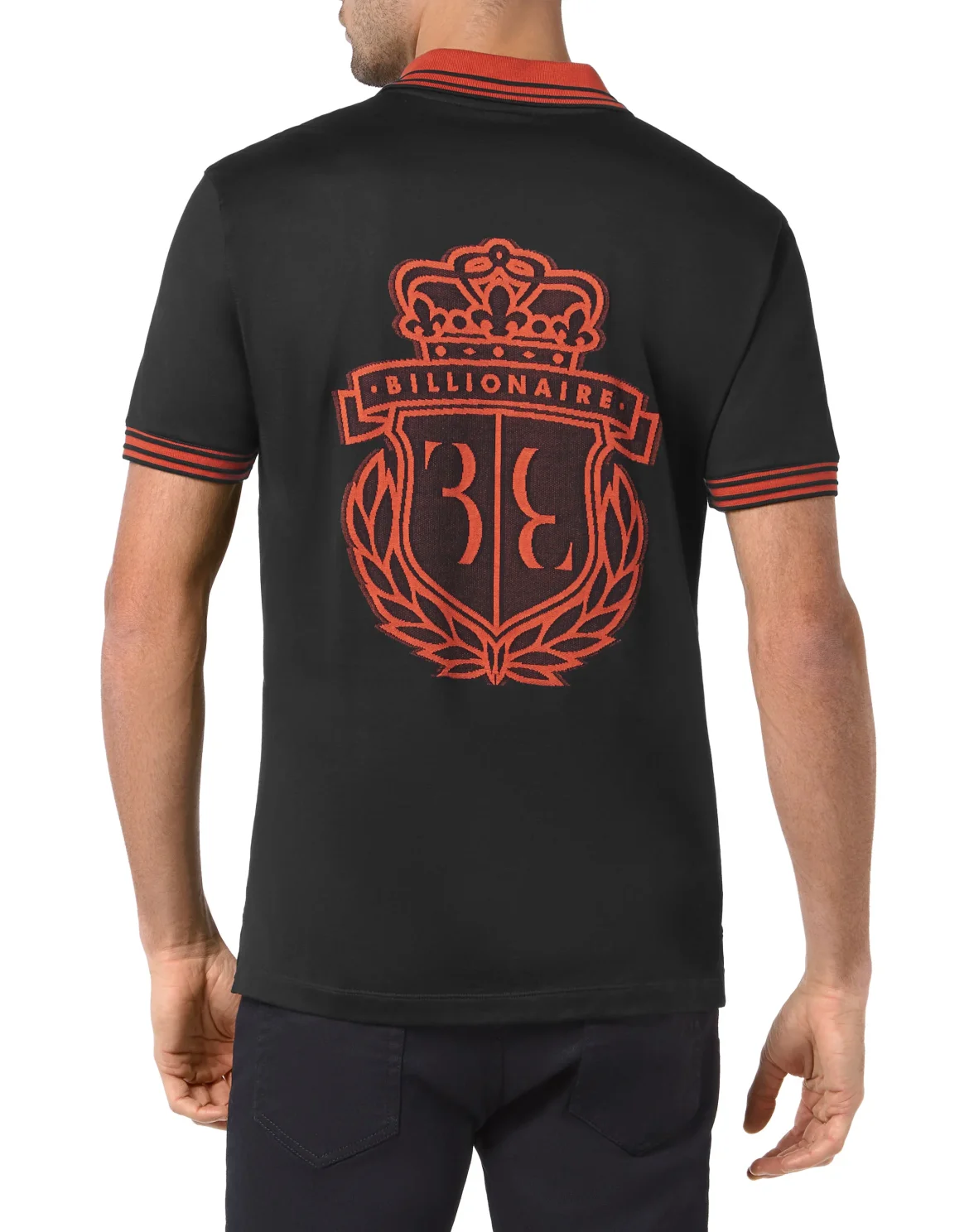 Polo shirt SS Crest, цвет: Черный