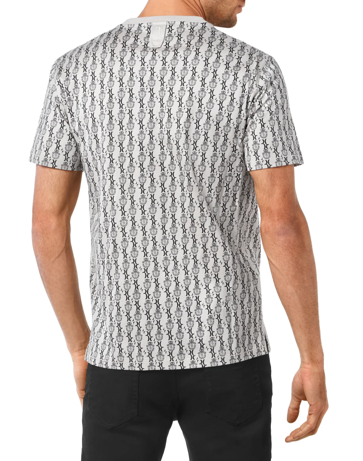 T-shirt Round Neck SS Crest, цвет: Черный
