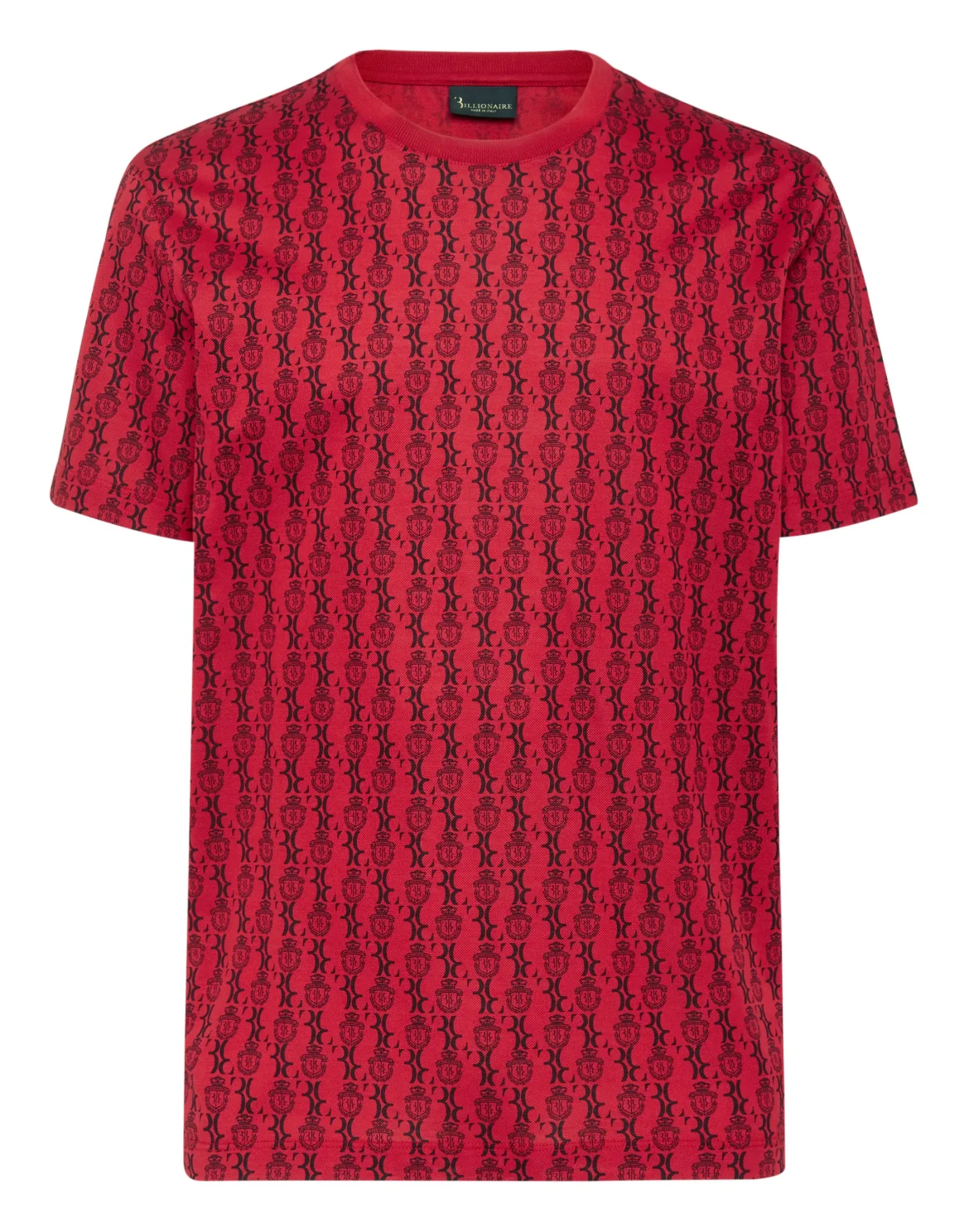 T-shirt Round Neck SS Crest, цвет: Черный